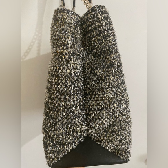 Kate spade sparkle shimmer tweed bag purse Natalia tote - Picture 9 of 11